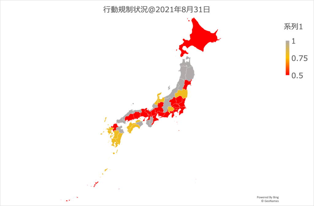 行動規制例